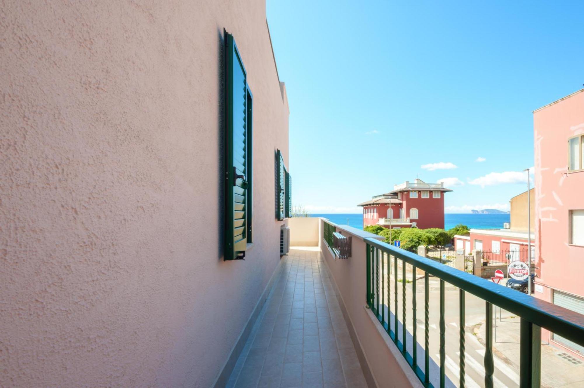 Zona Residenziale, Appartamento Incantevole Vista Mare Via Antonio Gramsci, 18, 07041 Alghero Ss Kültér fotó